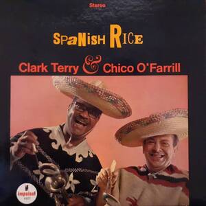 米IMPLUSEオリジLP！橙ラベル VANGELDER刻印！Clark Terry&Chico O'Farrill /Spanish Rice 1966年 AS-9127 ラテン・ジャズ傑作！Grady Tate