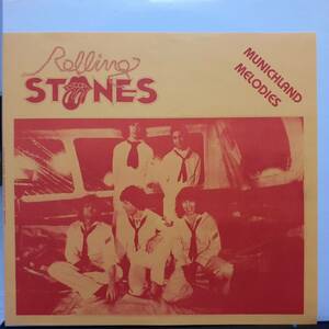 レア米盤LP！プライベート！Rolling Stones / Munichland Melodies 1970年代後半？ Mister Misery MM-MR-7401 Black And Blue期ドイツ録音