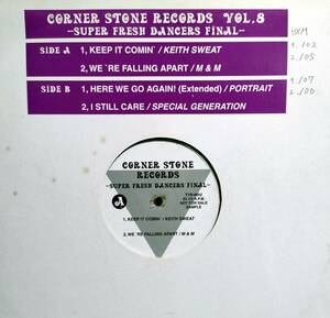 試聴 ★ CORNER STONE RECORDS VOL.8 / SPECIAL GENERATION, M&M PORTRAIT KEITH SWEAT