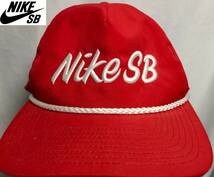 平野歩夢 着用モデル 色違い NIKE SB刺繍ロゴCAP_画像1