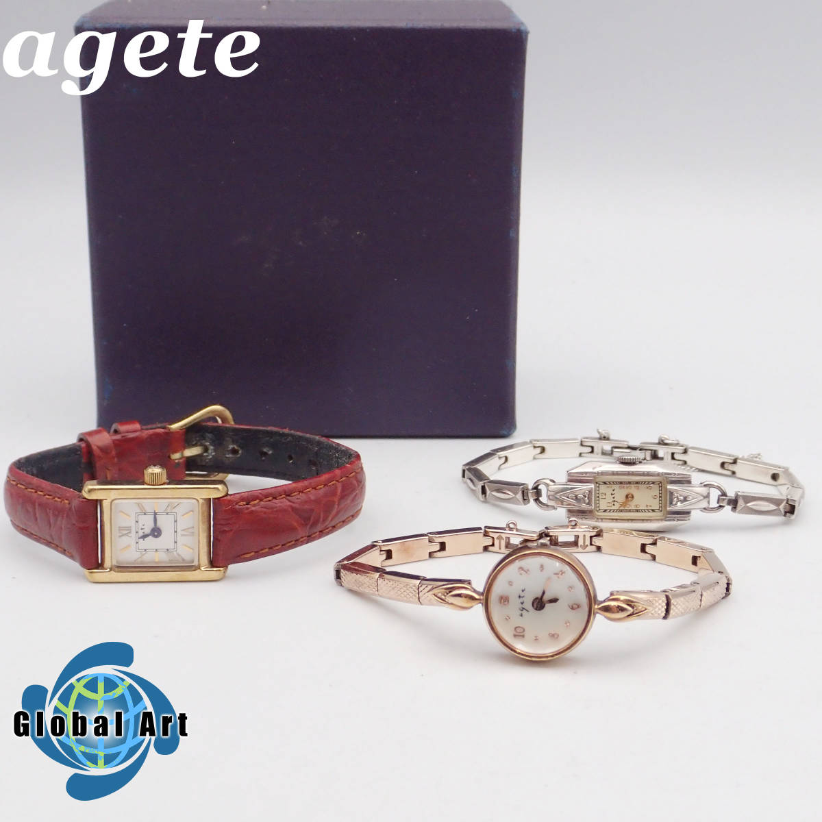 ヤフオク! -「agete アガット 時計」の落札相場・落札価格