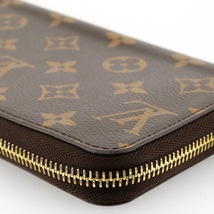 LOUIS VUITTON ルイヴィトン ジッピー・ウォレット 長財布（小銭入れあり） モノグラム コクリコ M41896_画像8