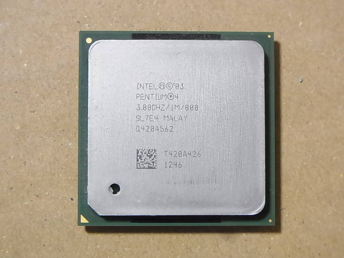 95％以上節約 インテル Pentium4 3.20EGHz 1M 800 Socket478 Prescott