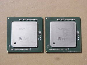 ■2個セット■Intel Xeon 3.00E SL7ZF 3000DP/2M/800 Irwindale Socket 604 HT対応 同ロット (Ci0275)