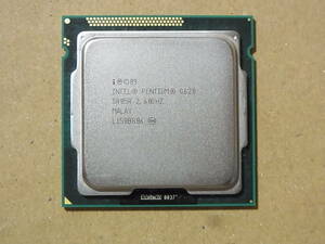 ◎Intel Pentium G620 SR05R 2.60GHz Sandy Bridge LGA1155 2コア 2スレッド (Ci0286)