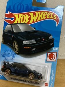 HW☆スバル インプレッサ 22B STI バージョン SUBARU IMPREZA VERSION 未開封 ホットウィール hotwheels 旧車 街道レーサー グラチャン