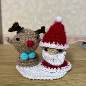 クリスマス編みぐるみハンドメイド