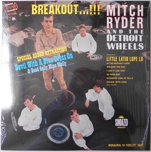 ■新品■Mitch Ryder And The Detroit Wheels ミッチ・ライダー・アンド・ザ・デトロイト・ホイールズ/breakout...!!!(LP)