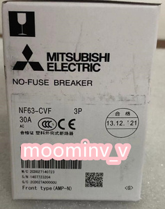 新品 MITSUBISHI/三菱電機 　NF63-CVF 3P30A ノーヒューズ遮断器　 ６ヶ月保証