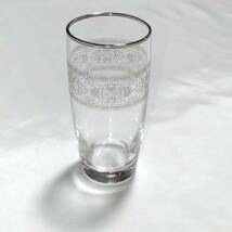 ガラスコップ 蔵出し生ビール 特製グラス 口径約5.3cm 高さ約11.5cm ビアグラス コップ レトロ 古いグラス　【3422】_画像1