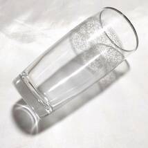 ガラスコップ 蔵出し生ビール 特製グラス 口径約5.3cm 高さ約11.5cm ビアグラス コップ レトロ 古いグラス　【3422】_画像5