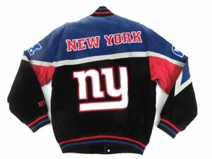 NFL New York ja Ian tsu замша x кожа куртка с логотипом Size:M б/у одежда 844070AA2535-257C