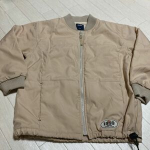 ellesse エレッセ 中綿ジャンパー　130センチ　ベージュ