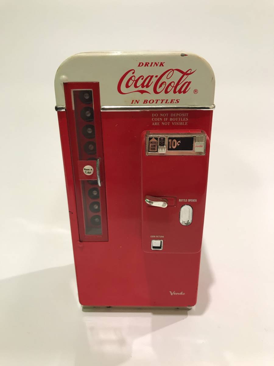 流行 COCA-COLA 自動販売機型 希少レトロ コカ・コーラ自販機引き取り