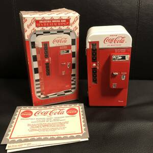 激レア★コカコーラ 貯金箱 Coca-Cola 自動販売機 ミュージックバンク コインバンク★