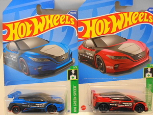 Hotwheels ニッサン リーフ ニスモ RC 02 ホットウィール ミニカー 2台セット