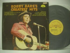 ■ USA盤 LP 　BOBBY BARE'S GREATEST HITS / ボビー・ベア グレーテストヒッツ 1974年 アウトローカントリー ◇r41110