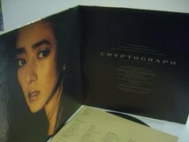 [LP] 小林麻美 / CRYPTOGRAPH ～愛の暗号～ 国内盤 CBS・ソニー 28AH 1760 「雨音はショパンの調べ」 松任谷由実 井上陽水 ◇r41123_画像2