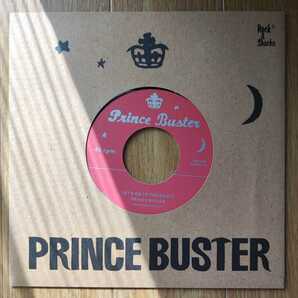 【中古EP】Prince Buster「Let's Go To The Dance」限定アナログ盤 7インチ レコード プリンスバスター Rock A Shacka シルクスクリーンの画像1