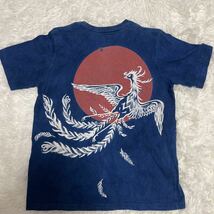 MADE IN INDIGO メイドインインディゴ 半袖Tシャツ 和柄 S_画像1