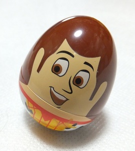 ディズニー　おきあがりこぼし　ウッディ　フィギュア　EGG　トイストーリー