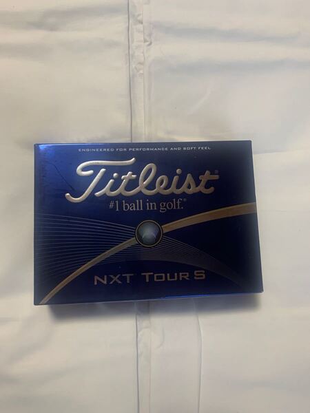 値下げ【新品未使用】Titleist NXT TOUR S ホワイト 1ダース