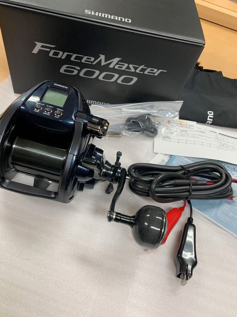 最終値下げ シマノ フォース マスター 6000 force 電動 リール