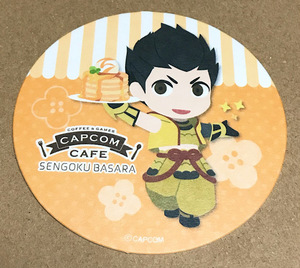  Capcom Cafe Sengoku BASARA BASARA virtue river house . Coaster privilege virtue river house .CAPCOM CAPCOMCAFE collaboration Cafe not for sale SD