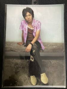 嵐　二宮和也　クリアファイル 「嵐 LIVE 2005 ”One” SUMMER TOUR」　中古