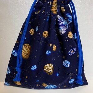 スペースドリーム 巾着袋 ハンドメイド