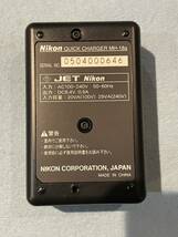 バッテリー充電器 ニコン チャージャー　MH-18a Nikon mini usbコード付き_画像3