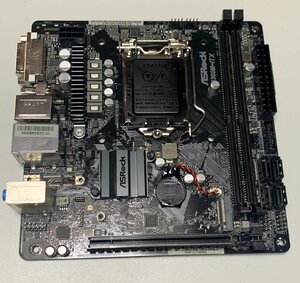 【中古/軽微破損有】簡易確認 ASRock B360M-ITX 付属品無し LGA1151 Mini-ITX