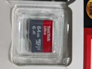 SanDisk microSD 64GB 　中古品