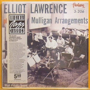 ●シュリンク美ジャケ!★Elliot Lawrence(エリオット・ローレンス)『Plays Gerry Mulligan』US OJC LP #60231