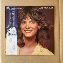 日本盤 MARY MACGREGOR - IN YOUR EYES_画像1
