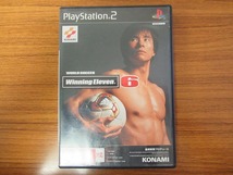 KMG1699★PS2ソフト ウイニングイレブン6 Winning Eleven6 ケース説明書付き 起動確認済み 研磨・クリーニング済み プレイステーション2_画像1