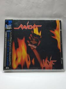 RAVEN／LIVE AT THE INFERNO／レイヴン／ライヴ・アット・ジ・インフェルノ／国内流通仕様輸入盤CD／帯・解説付／1984年発表／NWOBHM／廃盤