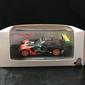 スパーク 1/64 サンエナジー1 レーシング メルセデス AMG GT3 #75 T.ヴォーティエ/K.ハブル/D.フォン モルトケ　プチルマン　2017