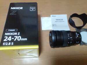 美品 Nikon Z 24-70mm F2.8 S フィルター付