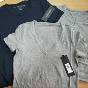 未使用Banana Republic VネックTシャツ クルーネック ３枚セット　バナナパブリック　半袖Tシャツ B4