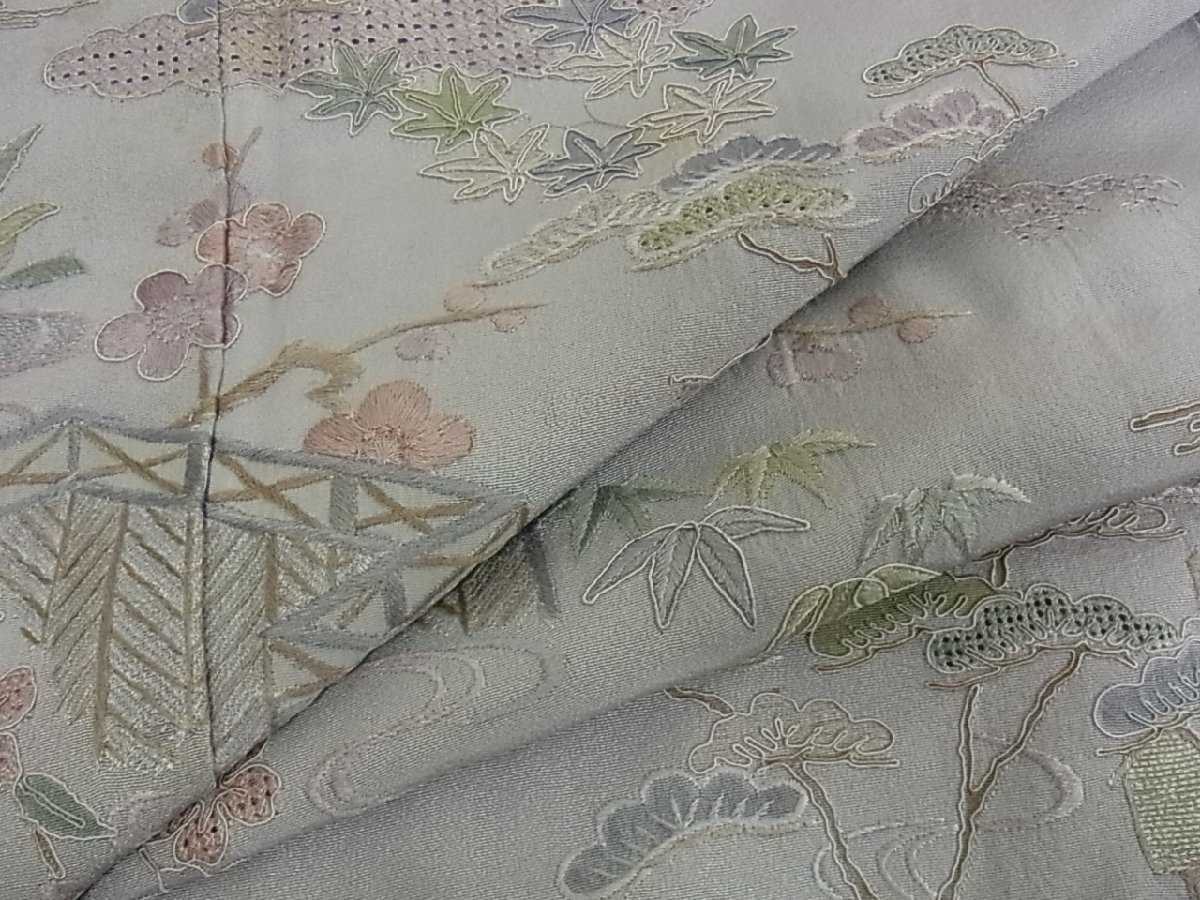オンラインストア本物 汕頭刺繍 中国三大刺繍 訪問着 着物屋こころ ...