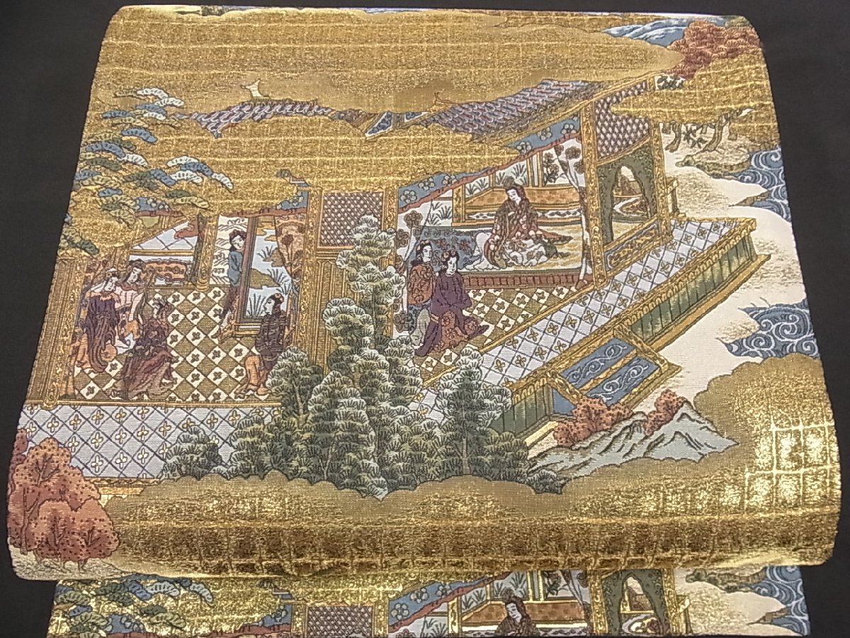 ヤフオク! -「壱千八百織」(帯) (女性和服、着物)の落札相場・落札価格