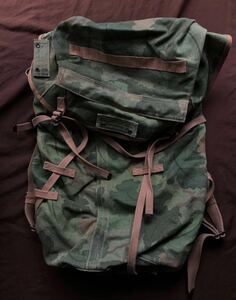 【名作】RRL JAYHAWK BACKPACK ダブルアールエル ミリタリー 迷彩 カーキ カモ バックパック バッグ リュック ラルフローレン