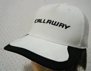 キャロウェイ　CALLAWAY　ゴルフ用高機能/軽量キャップ・帽子　白色　サイズ F/フリー　空洞ブリム仕様　吸汗速乾/通気機能　定価 5,060円
