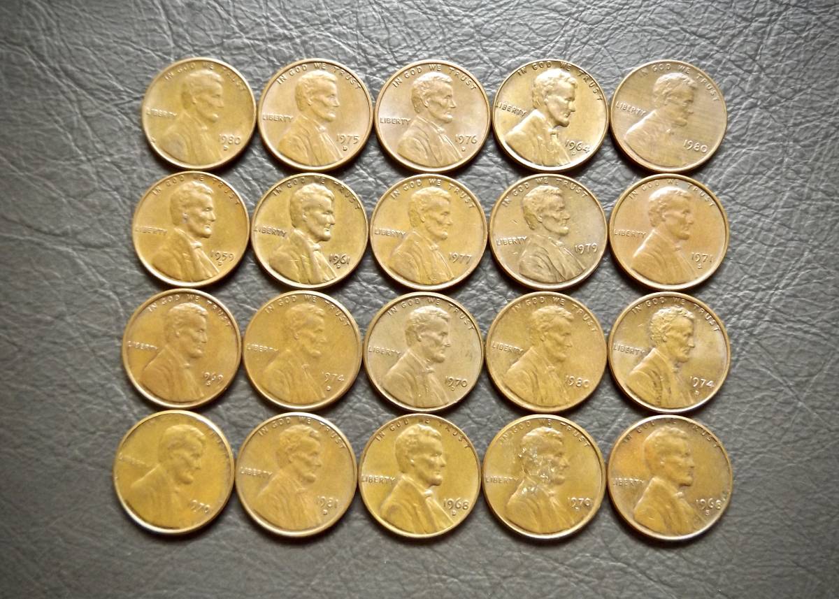 ヤフオク! -「リンカーン1セント」(北アメリカ) (世界)の落札相場