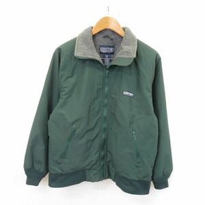 LANDS'END SQUALL JACKET ナイロン×POLARTECフリース ジャケット /ランズエンド USA 古着 1102