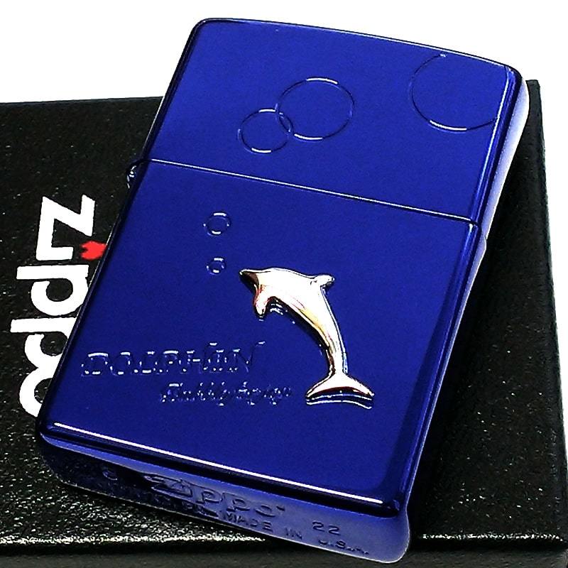 ZIPPO 『Little Wildlife MAMMALS Dolphin』1998年10月製造 イルカ