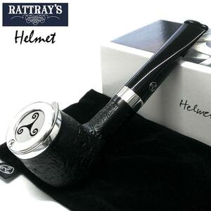 パイプ 喫煙具 ラットレー ヘルメット 139 スライドカバー RATTRAY’S タバコ ブラック 9mm 高級 たばこ 本体 メンズ ギフト プレゼント