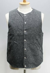 ANACHRONORM (アナクロノーム) Top Herringbone Mid-Layer Quilt Warm Vest / ミッドレイヤー キルトウォームベスト 極美品 size 01