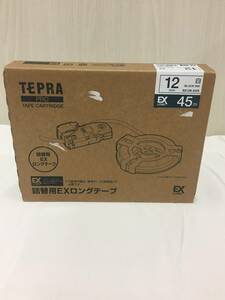 TEPRA PRO　テプラ　詰替用EXロングテープ　白（黒インク）12ミリ　KINGJIM　キングジム　②　K28